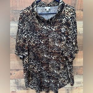 LuLaRoe Leopard Print Shirt